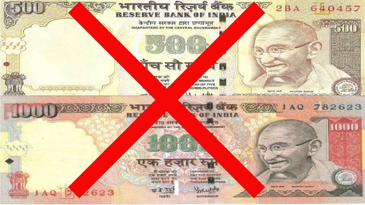 India notes banned