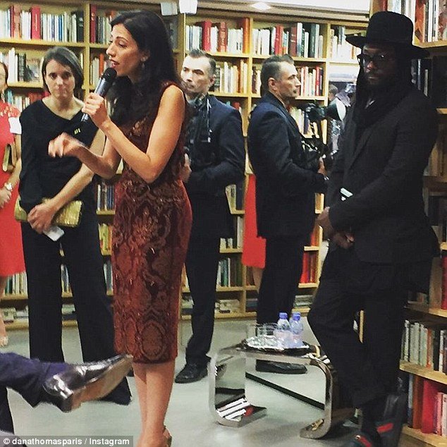 Click to enlarge huma abedin paris fundraiser