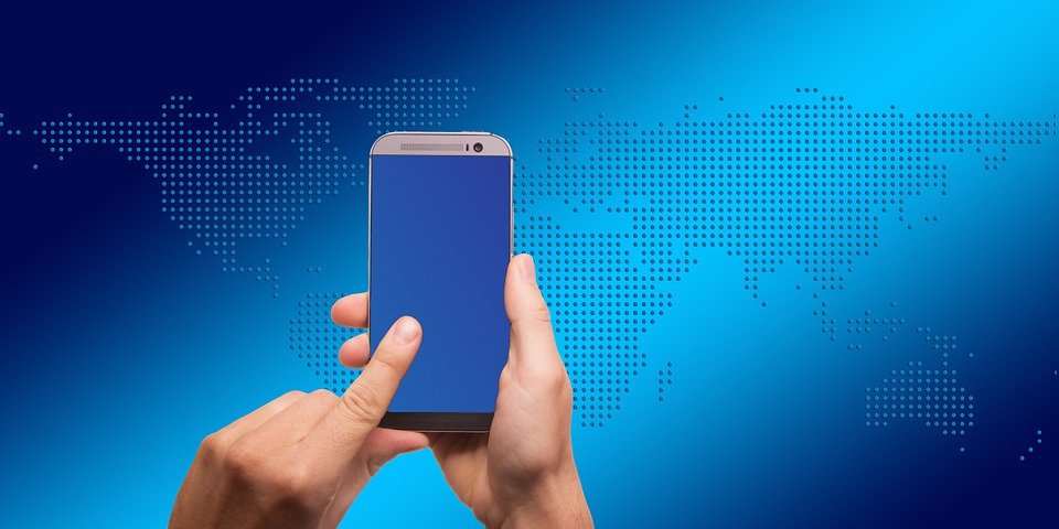 blank smartphone