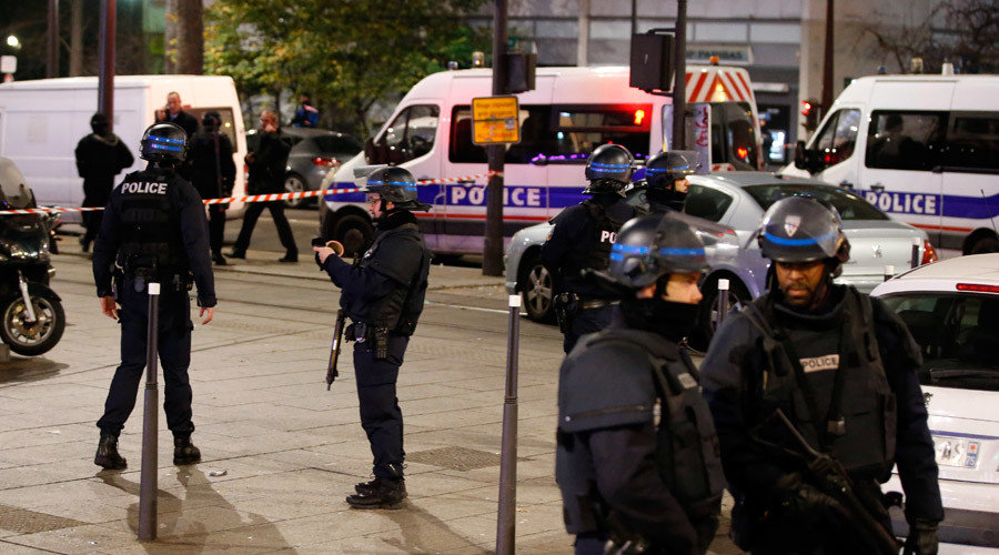 Click to enlarge French Police hostages