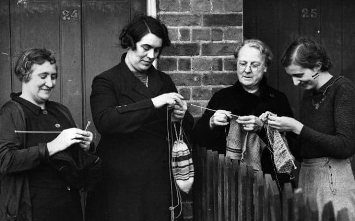 Click to enlarge knitting