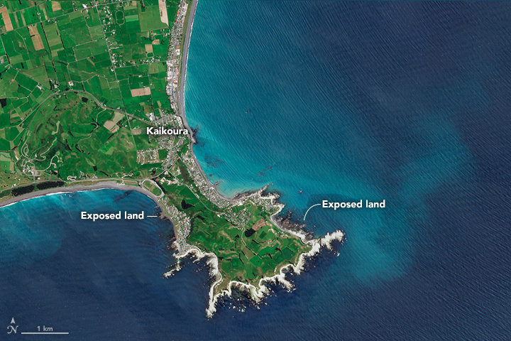 New land in New Zealand