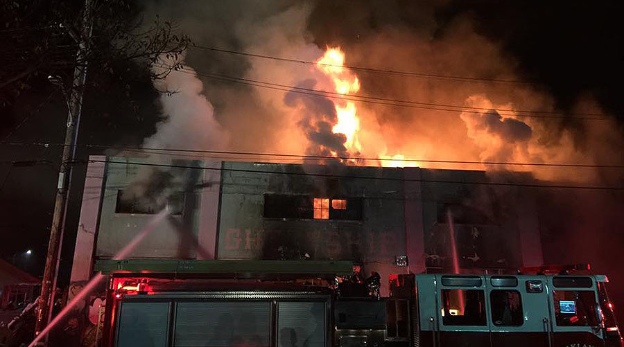 Oakland concert venue fire
