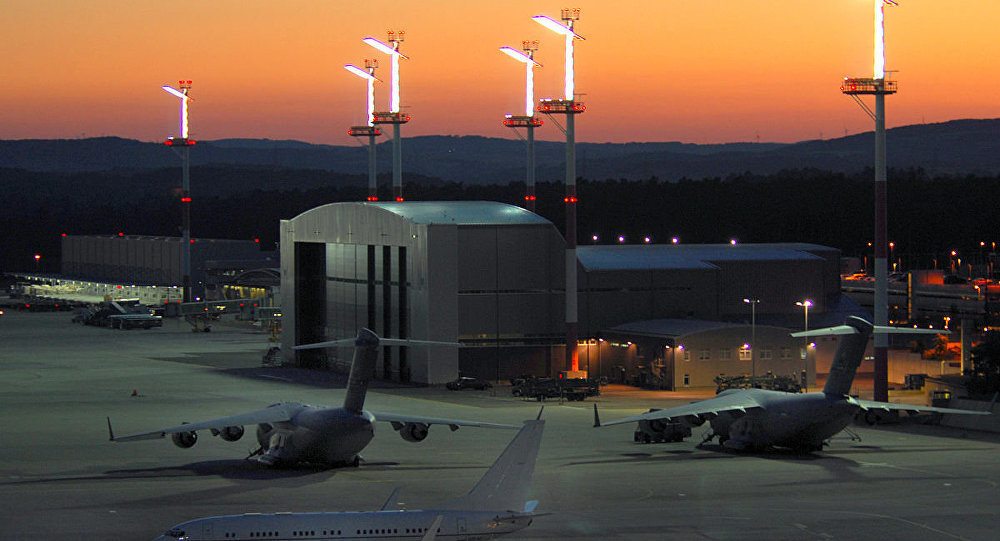 Click to enlarge Ramstein airbase, Germany