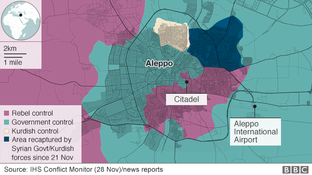 aleppo map