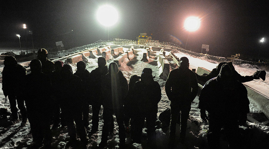 Click to enlarge Dakota Access pipeline protests