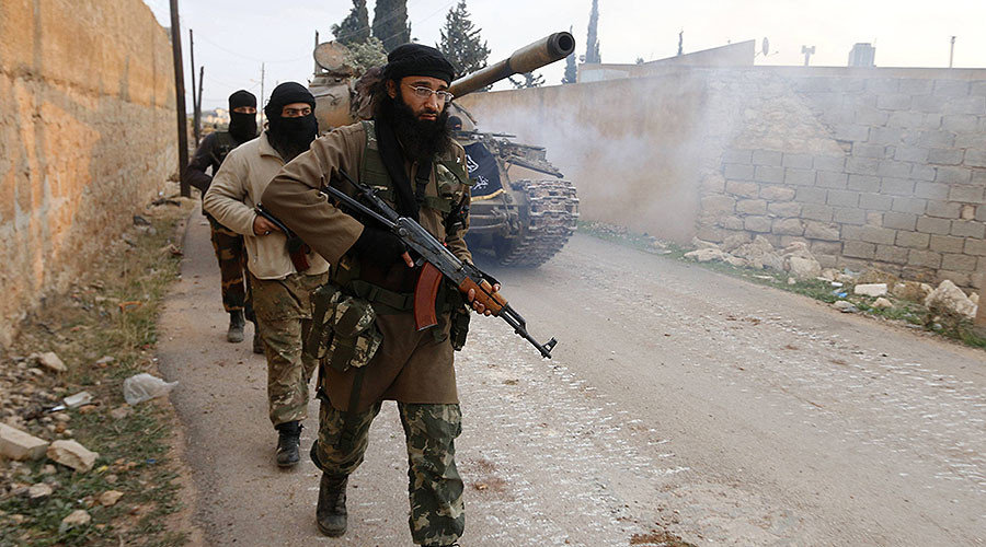 Click to enlarge Members of al Qaeda's Nusra Front