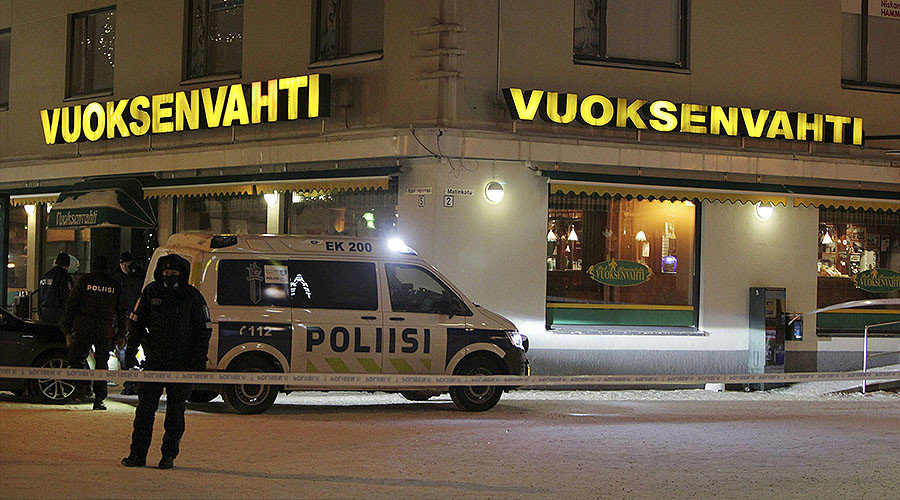 three people shot finland