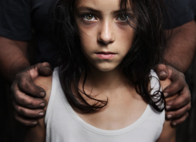 Click to enlarge captured girl