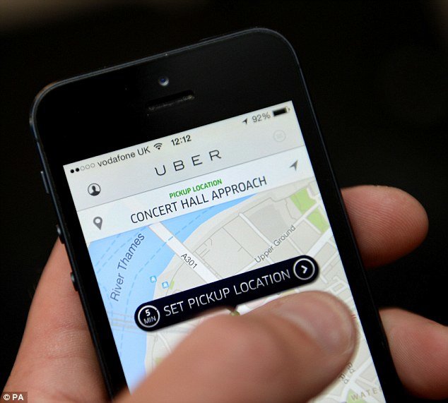 Uber can now track their passengers' locations after they are dropped off even when their app has been closed