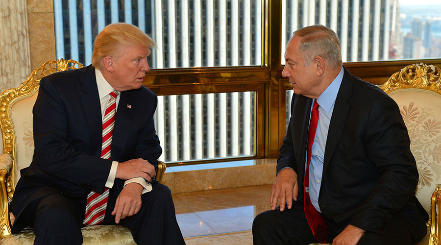 Donald Trump and Benjamin Netanyahu