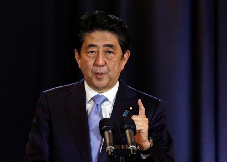 Japanese Prime Minister Shinzo Abe