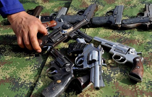 Click to enlarge Farc weapons sales smuggling