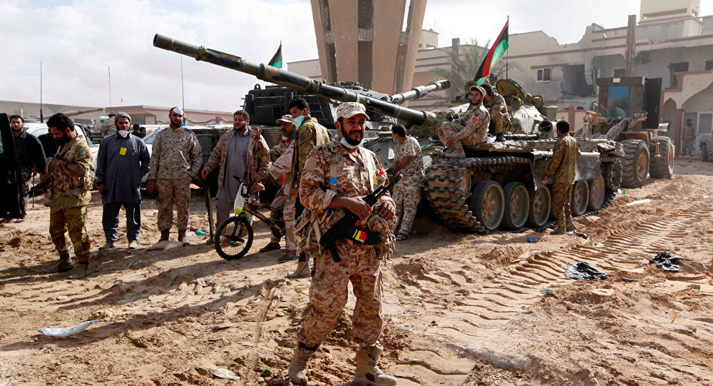 UN backed Libyan forces