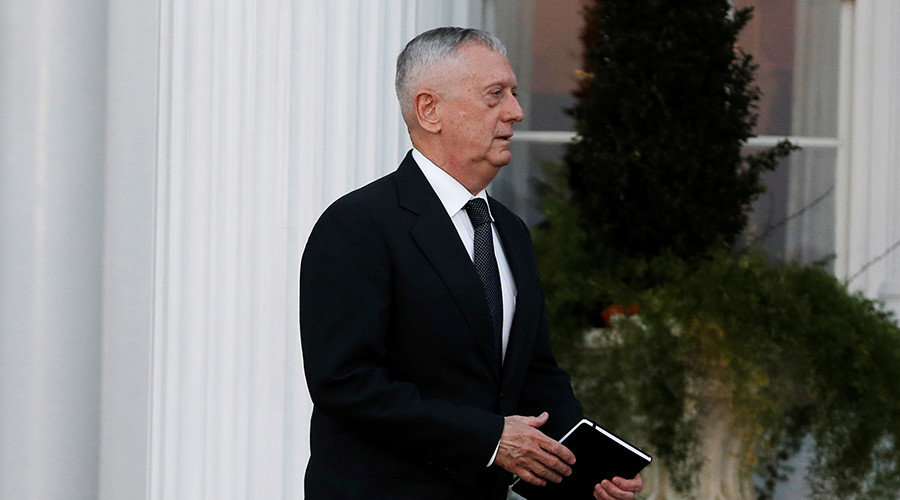 Click to enlarge General James Mattis