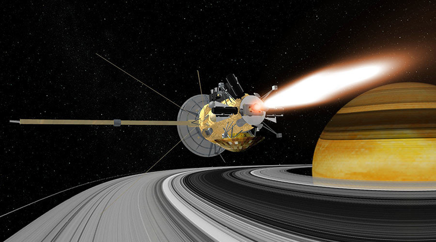 Cassini will end its mission by plumetting into Saturn