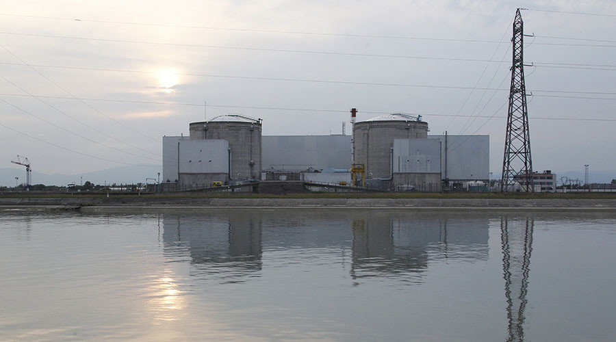 Click to enlarge France's oldest Electricite de France (EDF) nuclear power station