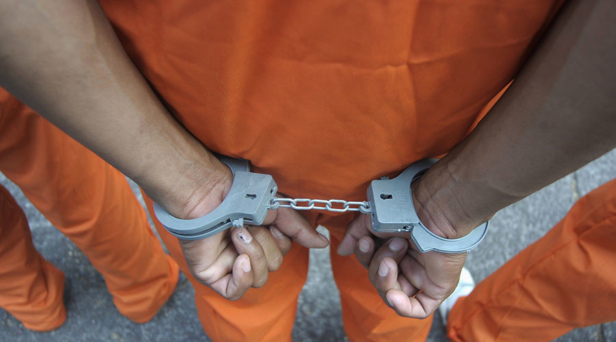 handcuffed