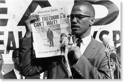 Click to enlarge Malcolm x