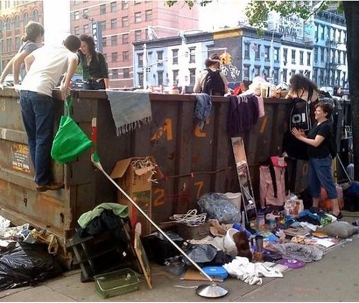 dumpster divers