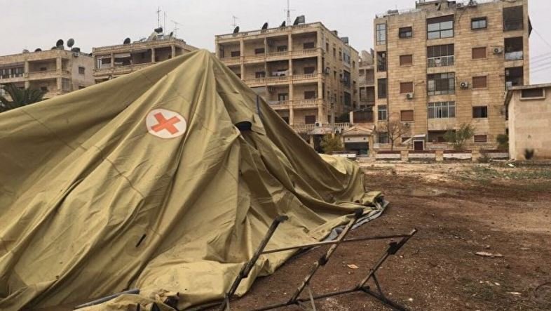 Aleppo Russian military hospital