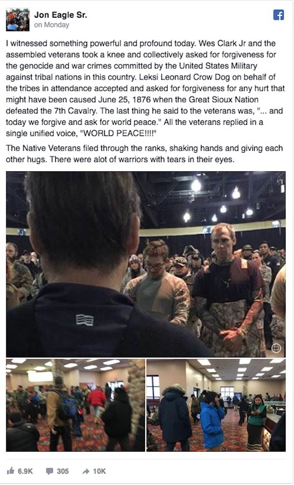 Vets at Standing Rock