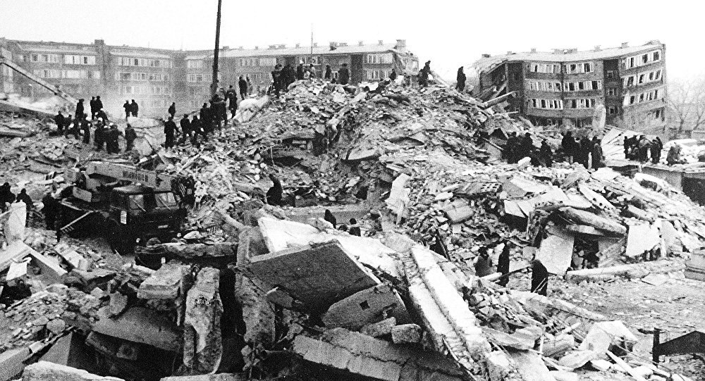 Spitak Armenia earthquake ruble