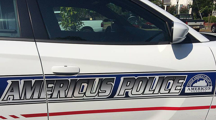 Americus Georgia Police Department car