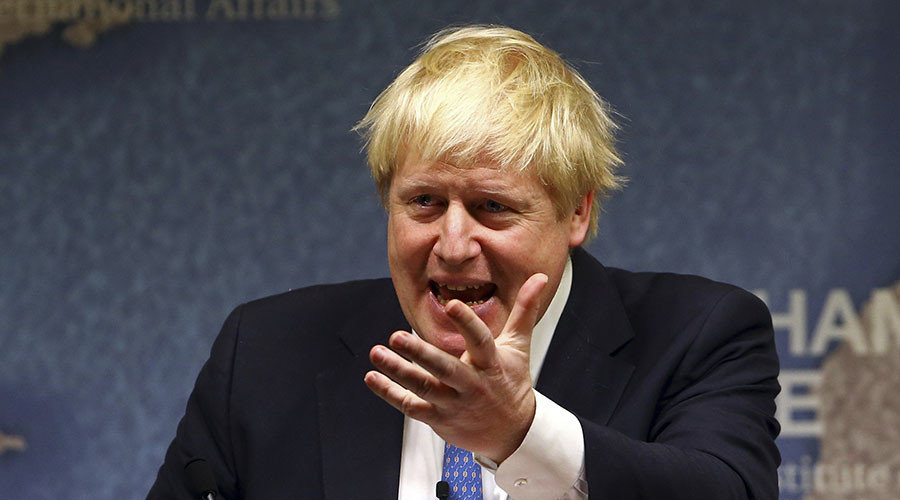 Click to enlarge Boris Johnson