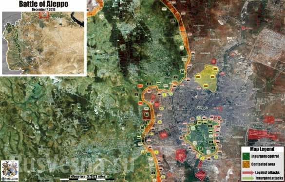 Aleppo map