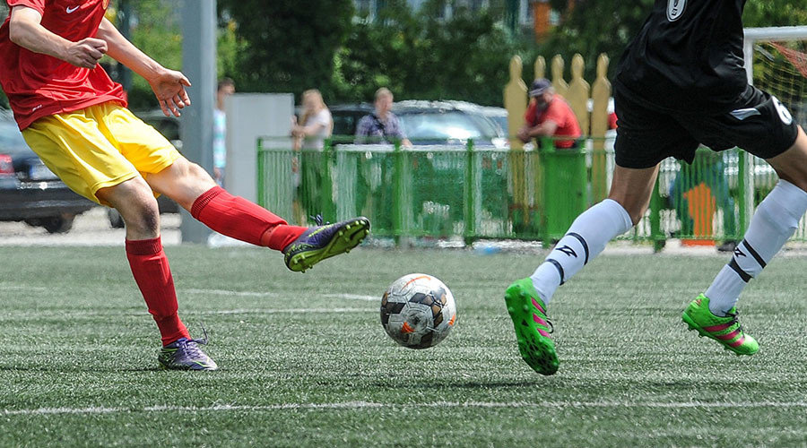 Click to enlarge Youth playing soccer