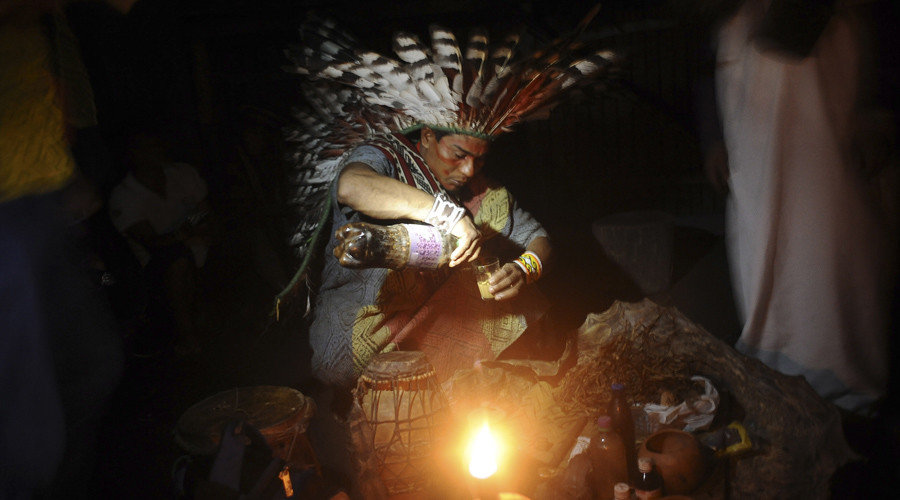 Ayahuasca ceremony