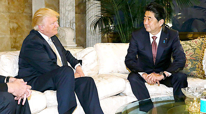 Trump and Abe
