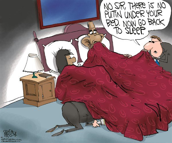 putin under bed