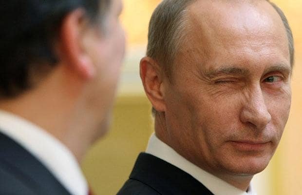 putin winking