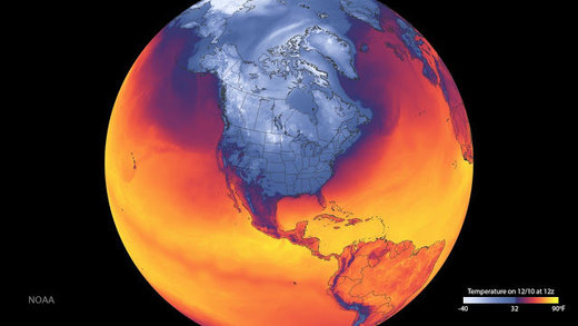 polar vortex cold snap ice age