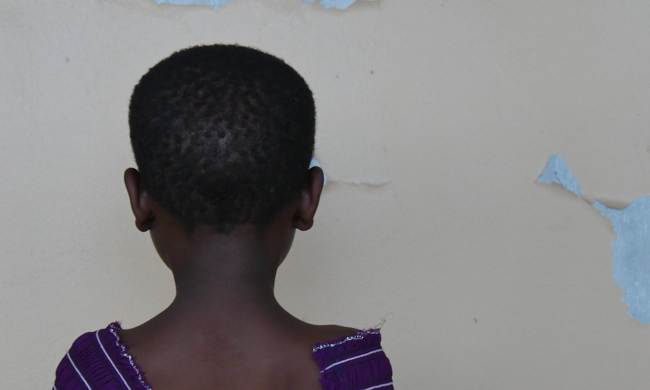 Click to enlarge A girl from Kavumu in DRC