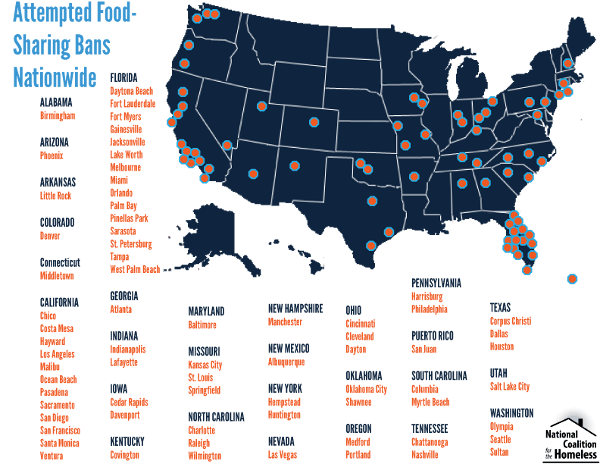 Click to enlarge food sharing bans
