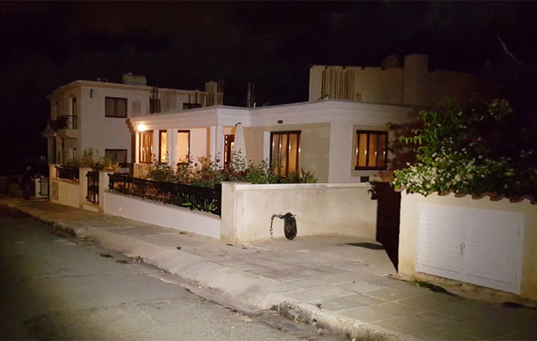 Cyprus prosecutor's home