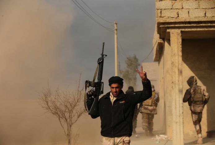 Click to enlarge Iraqi forces