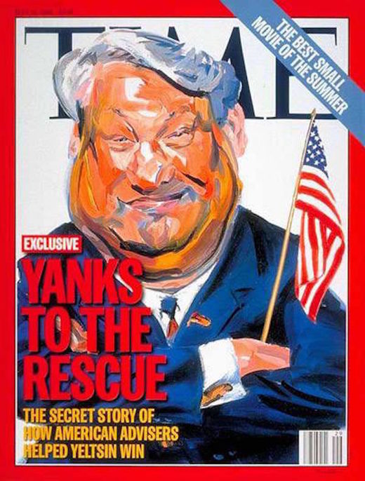 Click to enlarge Time cover Yeltsin