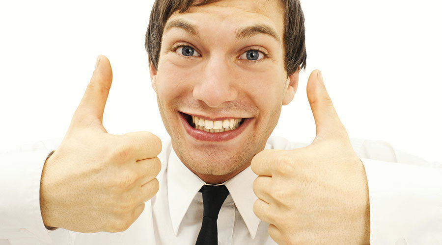 happy person