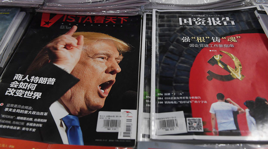 Click to enlarge Trump China