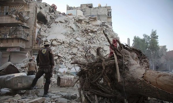 Click to enlarge member of the White Helmets