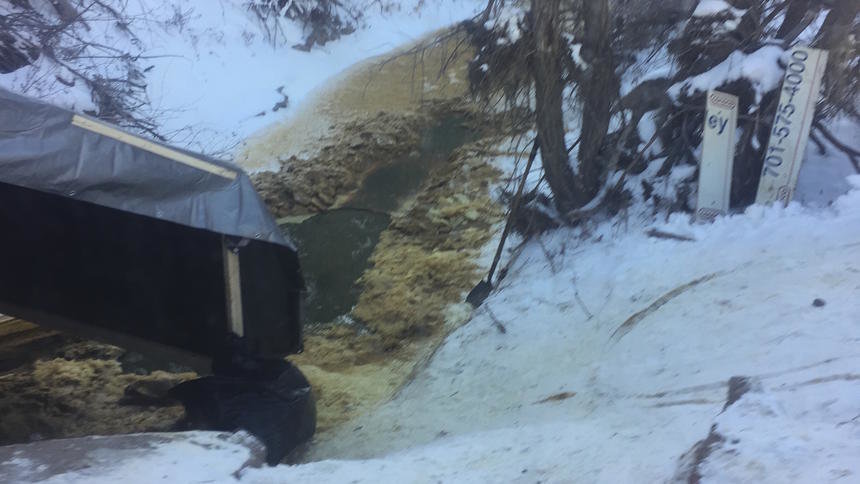 pipeline spill ash coulee creek north dakota