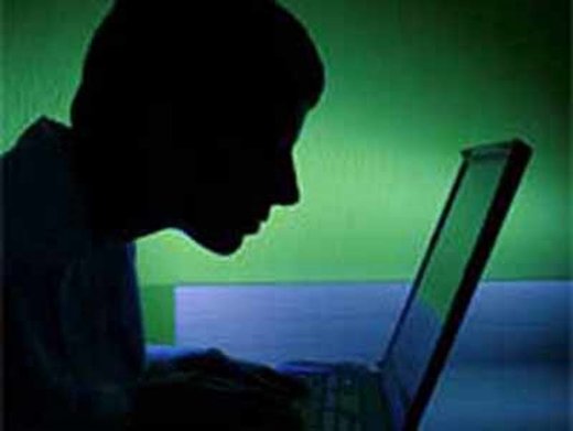 student young hacker