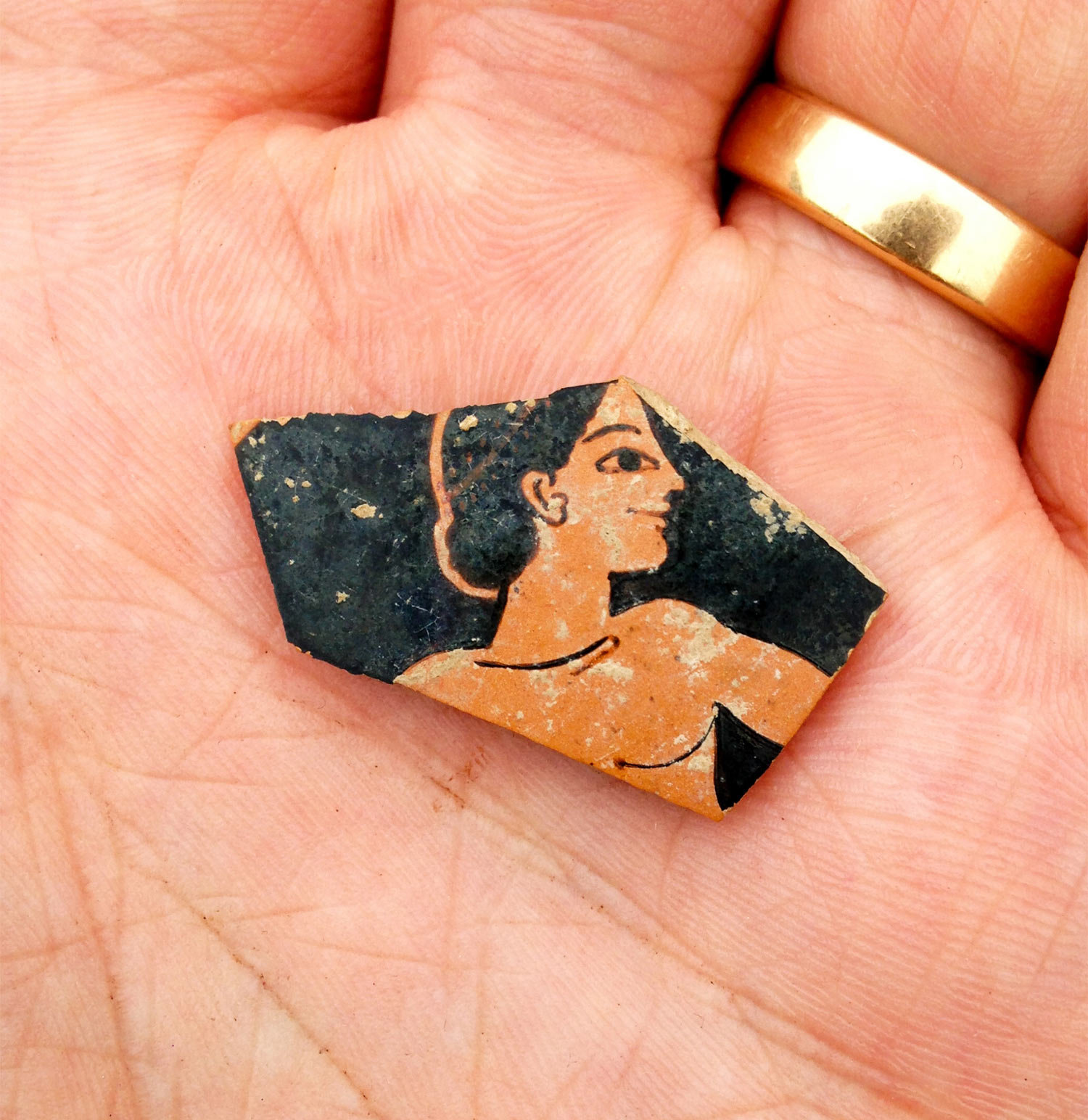 Red-figure pottery