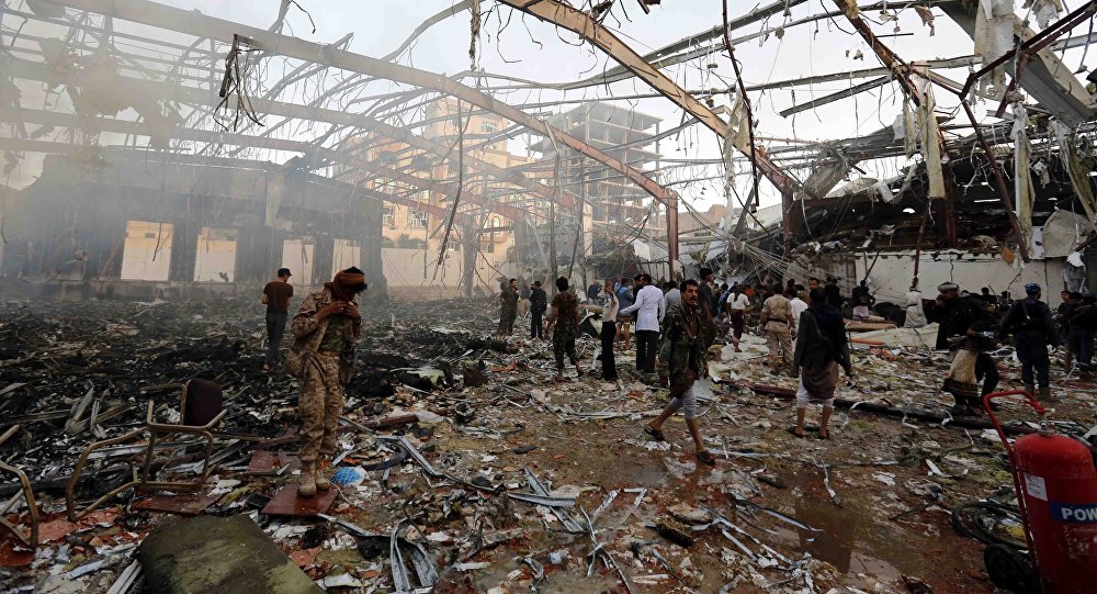 Saudi airstrike in Yemen