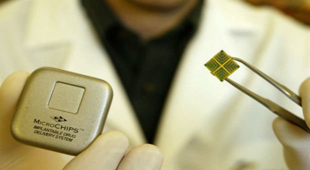 Click to enlarge microchip