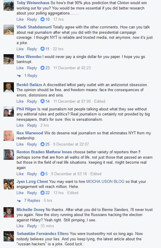 Click to enlarge NY Times Facebook Ad comments